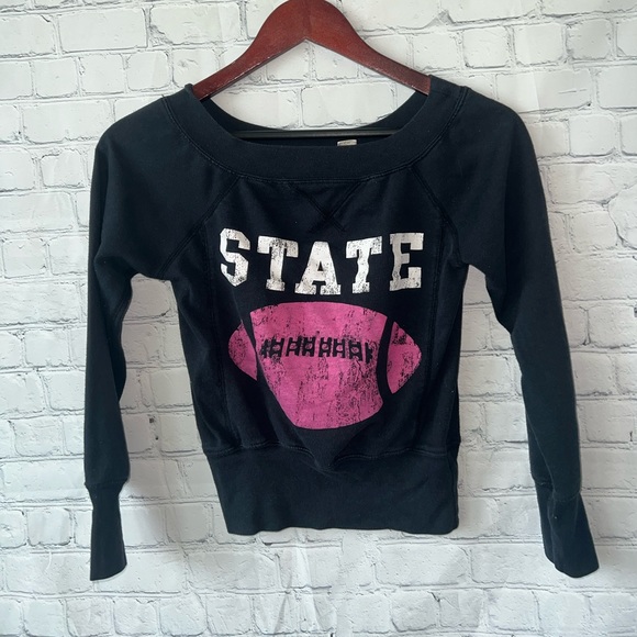derek heart black, white & pink state football top size S - Picture 2 of 5